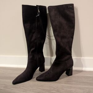 DKNY Women's Black Knee-High Boots